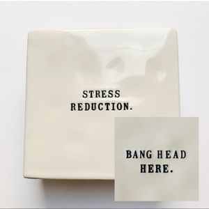 4 for $20 ⚫️ Rae Dunn desk art/paper weight